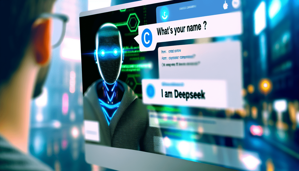 El nuevo modelo de IA de DeepSeek se confunde con ChatGPT