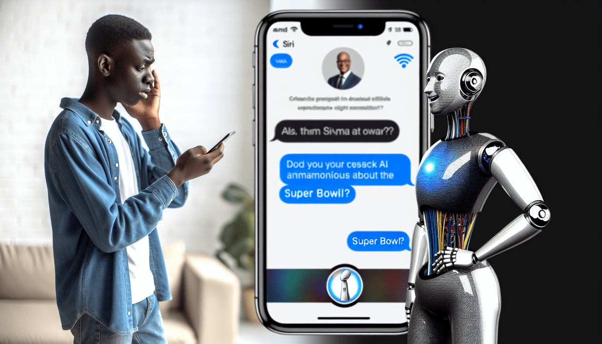 Siri muestra serias deficiencias al responder preguntas sobre el Super Bowl
