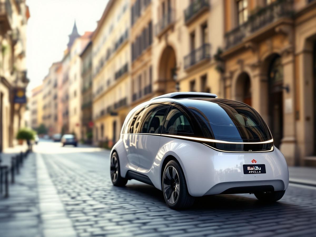 Baidu planea llevar sus taxis autónomos a Europa este año