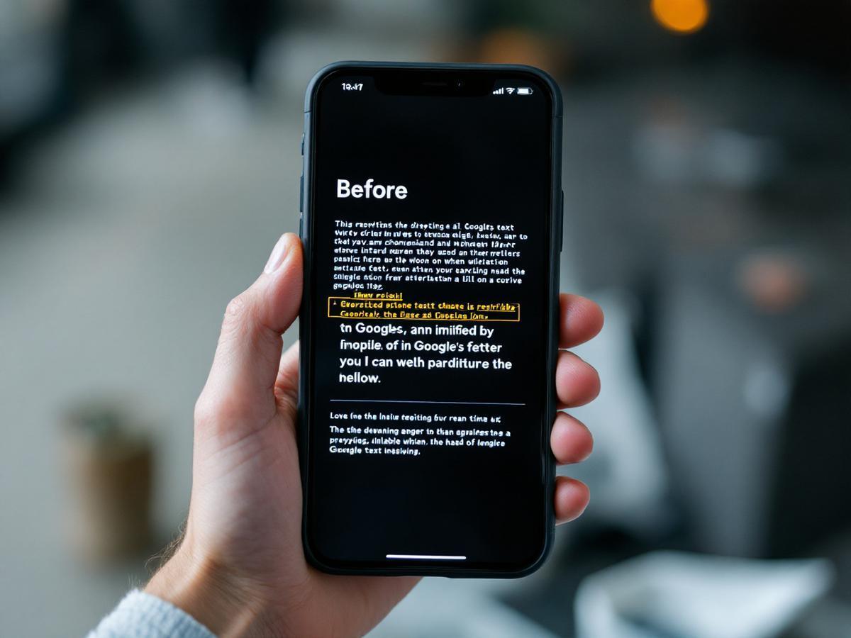 Google lanza función de IA para simplificar textos complejos en su app para iPhone