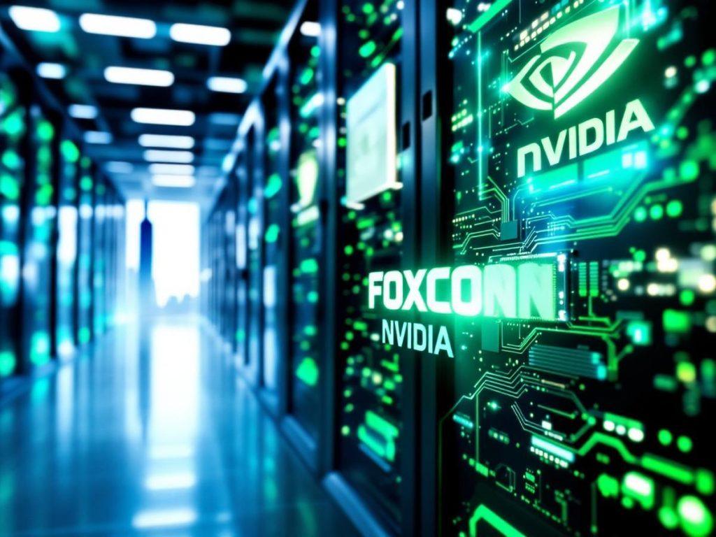 Nvidia y Foxconn se unen para construir un supercomputador de IA en Taiwán